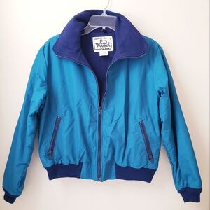 Vintage Woolrich Womens Teal Jacket